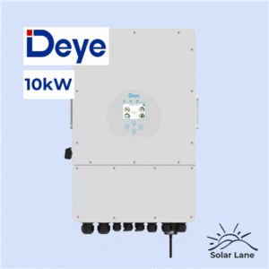DEYE: 10KW HYBRID INVERTER (1P - LV)