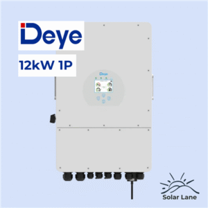 DEYE: 12KW HYBRID INVERTER (1P - LV)