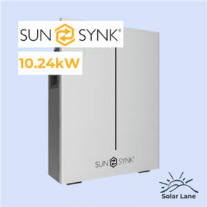 SUNSYNK: 10.24KW BATTERY (LV - WM)